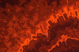 calcite under microscope